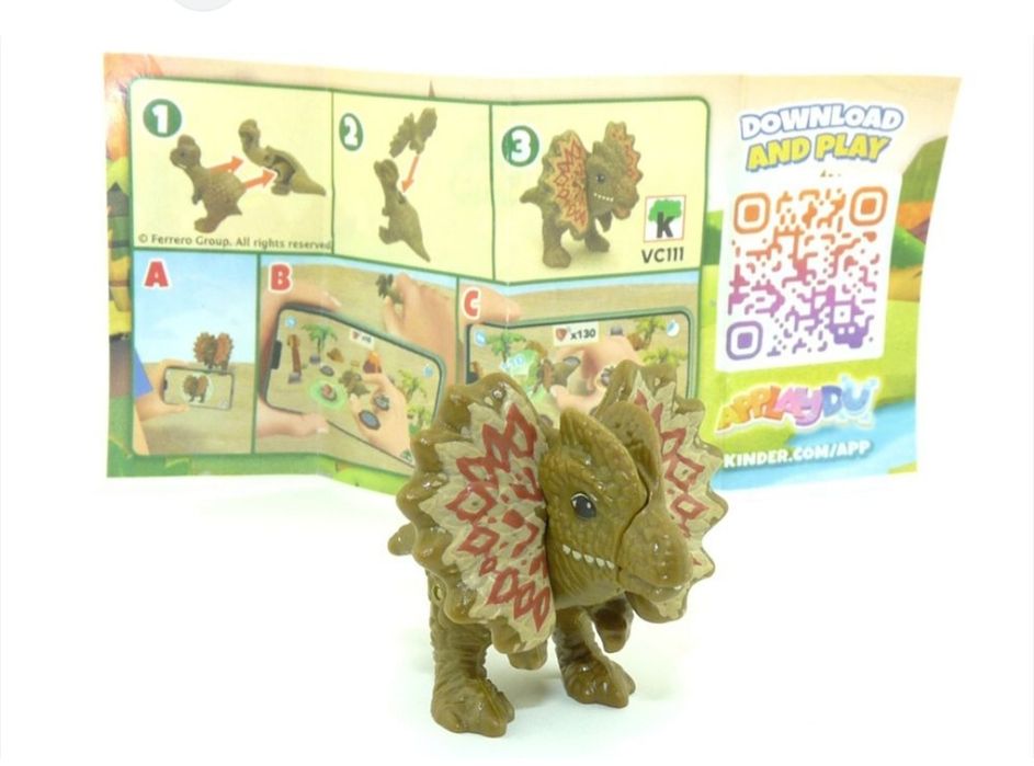 Динозаври от kinder natoons,разменям