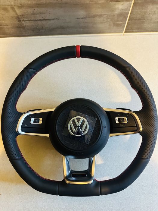 Volan R line golf passat b6 b7 b8 arteon cc 12-18 comnezi