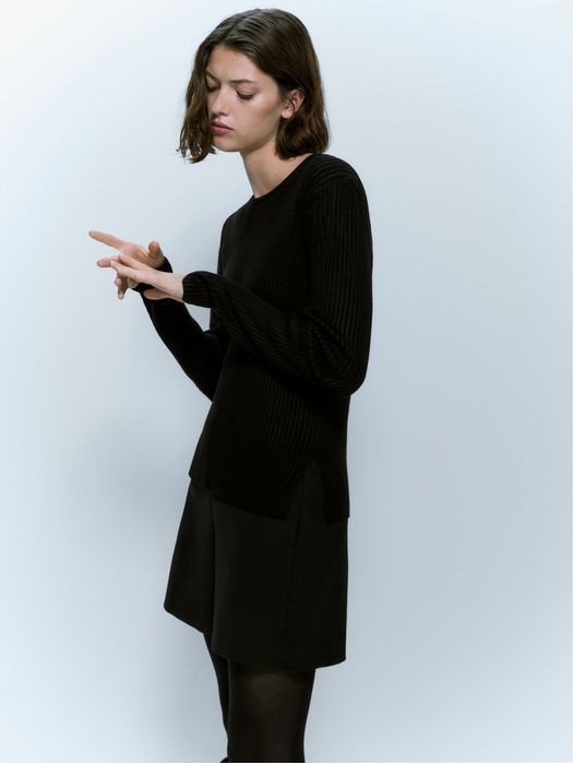 Pulover reiat Massimo Dutti