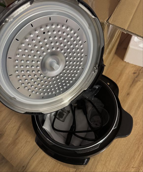 Oala gatit 6L, 1000w, One Pote noua, nefolosita, neagra