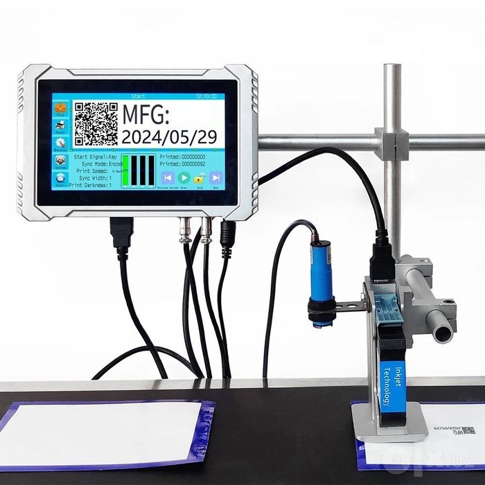 DATAMATRIX GS1 Линия маркиратор сана принтер датеровшик датер конвейер