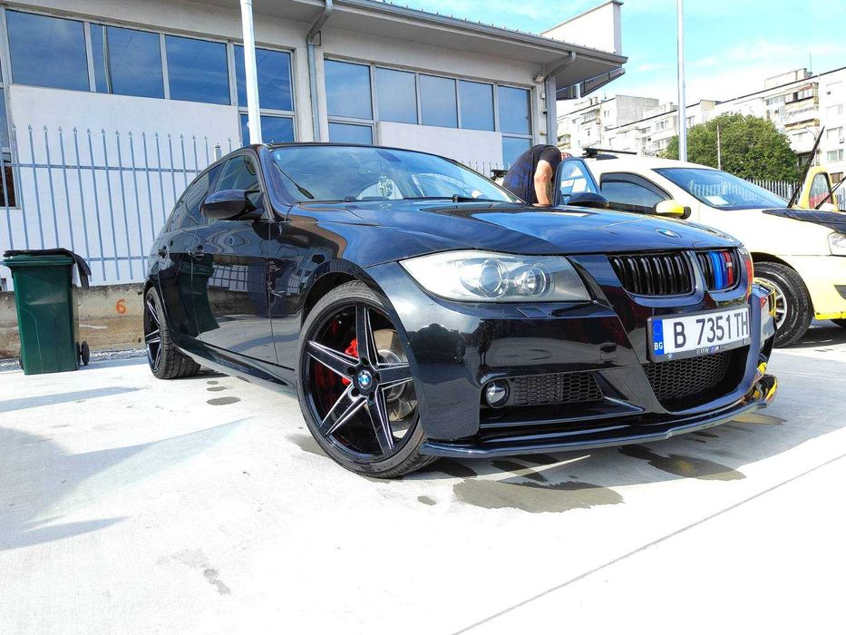 Преден лип спойлер за бмв е90 е91 м тех / Bmw E90 E91 M Tech lip