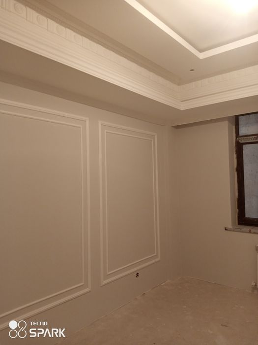 Маляр шпаклёвка,имулся,краска ,отточенто евро ремонт киламиз