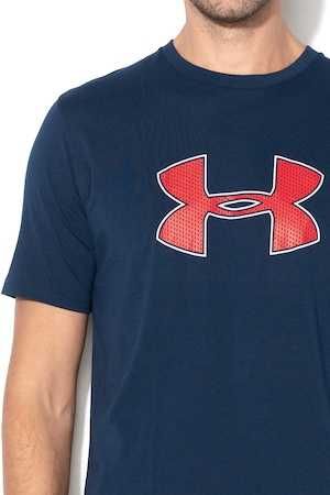 tricou Under Armour  HeatGear, Bleumarin/Rosu, S->NOU,SIGILAT,eticheta