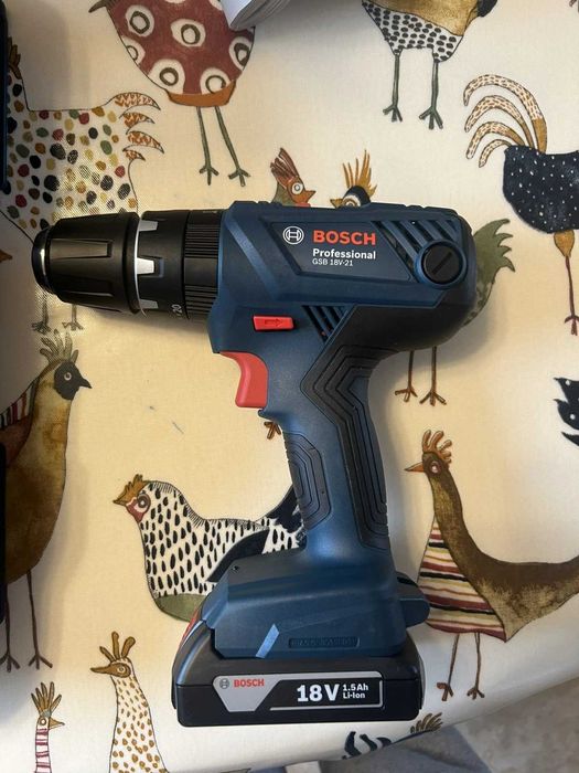 Акумулаторен винтоверт Bosch Professional GSB 18 V-21