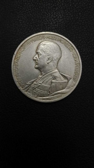 Lot 3 monede argint : 5 Pengo 1939, 1 Schilling 1926, 1 Korona 1915