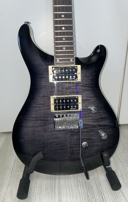 Chitara Electrica Harley Benton CST-24T Black Flame