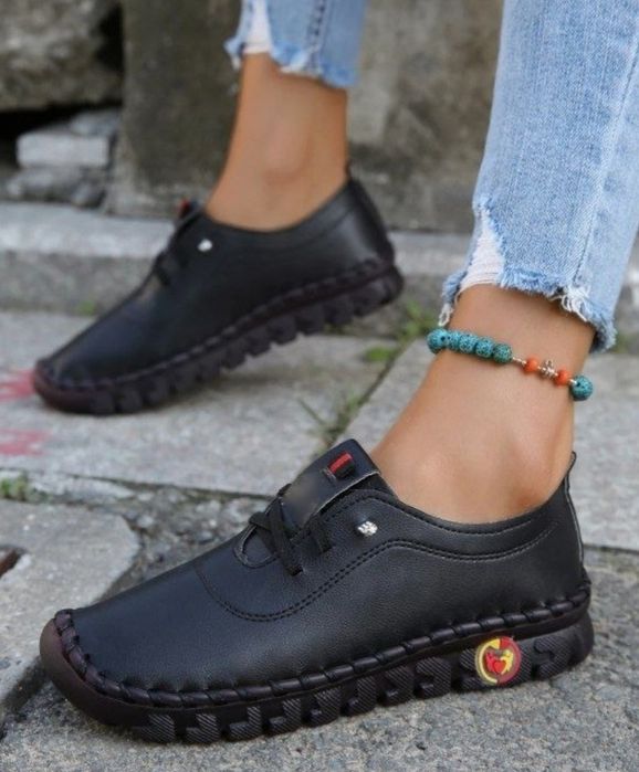 Макасины чёрные  р-р 38