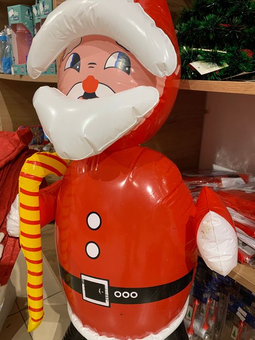 Коледна декорация, надуваем дядо Коледа, два размера налични