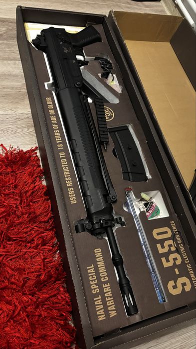 pusca airsoft sg 550 jg