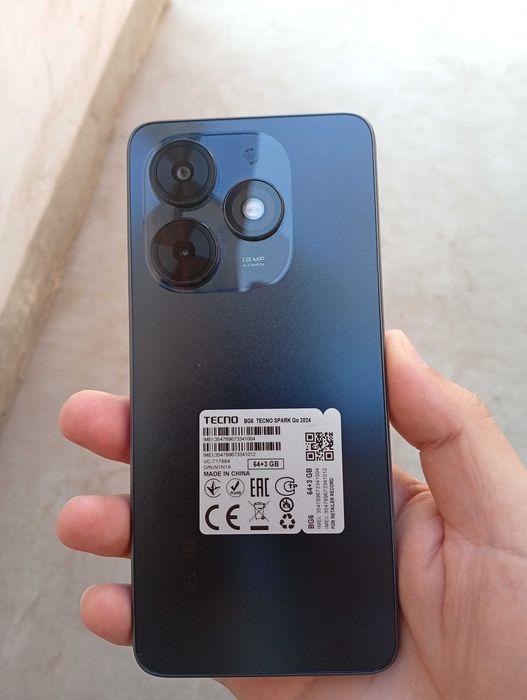 Telefon Tecno Spark Go 2024 6/64GB sotiladi