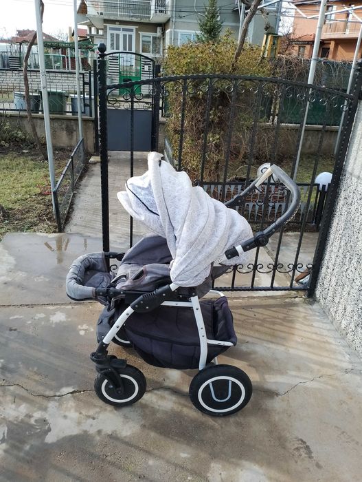 Детска количка с два коша