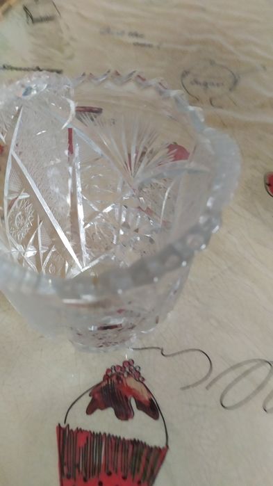 Ваза хрусталь ЧЕХИЯ