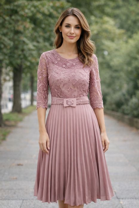 Rochie de primavara cu dantela, marimea M-L, transport 5 lei