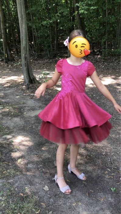 Rochie eleganta pentru fetite, 9-10 ani