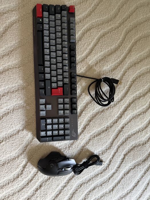 ROG Strix Scope PBT/ Logitec G502 Hero