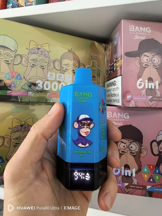 Exclusivitate Vape 300.000 Puffs 6 Arome Separate Reincarcabil Display