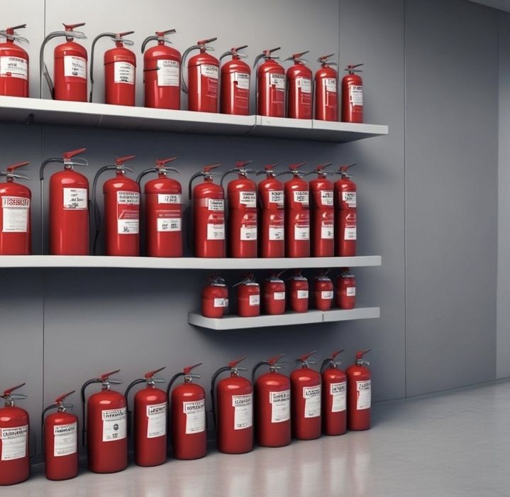 Огнетушитель, пожарный