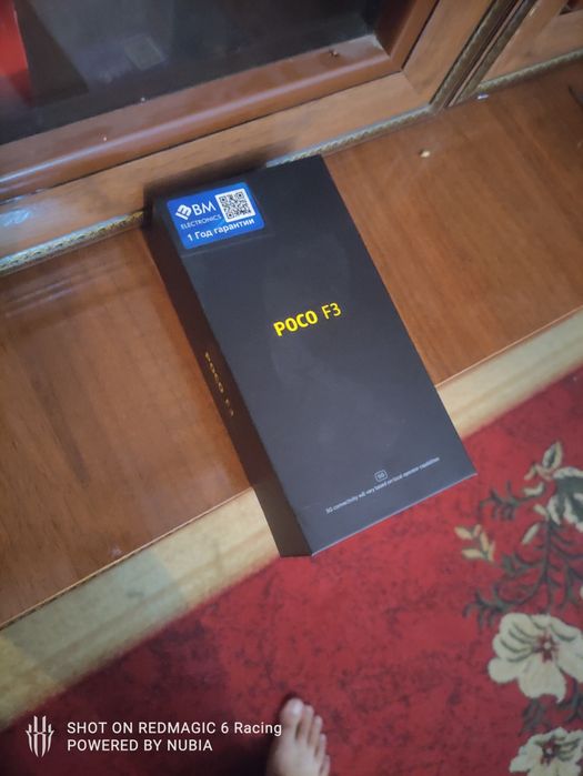 POCO F-3,  6+2/128 Gb, 6.67 inch 2 ай усталган