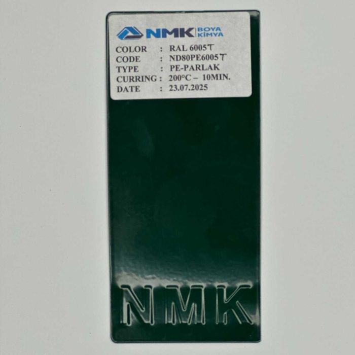 Порошковая глянцевая полиэстеровая краска (RAL 6005)