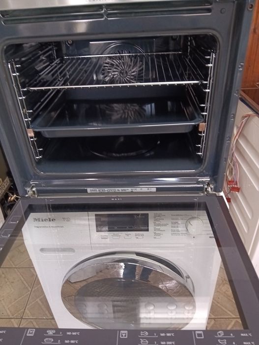 Иноксова печка за вграждане АЕГ Aeg   с две години гаранция!