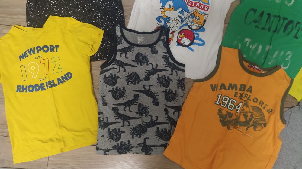 Лот детски блузки 5-6г.