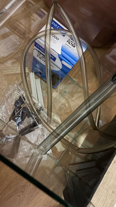 Стъклен аквариум 35х25х25 (22 литра)