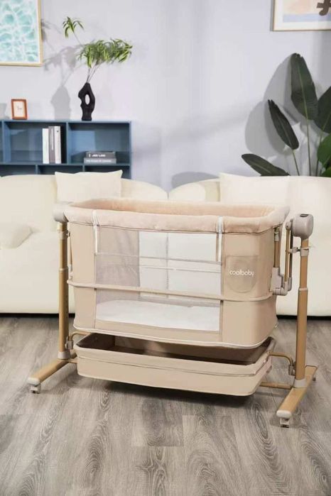Coolbaby elektronniy belanchak, Детская электронная люлька кровать