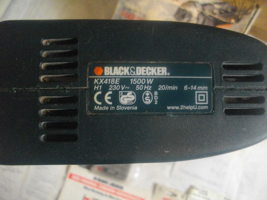 Нов електрически такер комбиниран оригинал ESCO BLACK DECKER TOP CRAFT