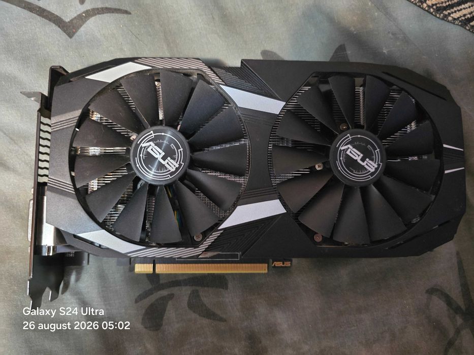 Placa video Asus Radeon RX 580 Dual OC, 4GB GDDR5, 256-bit