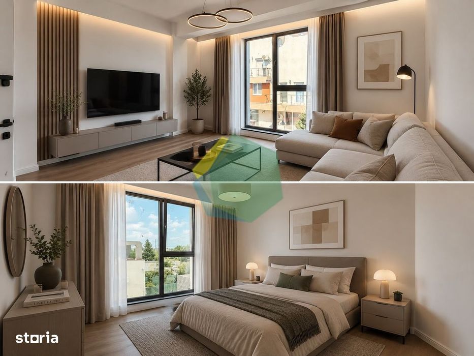 Garsonieră Premium în Otopeni | Finisată Complet | Balcon | Investiție