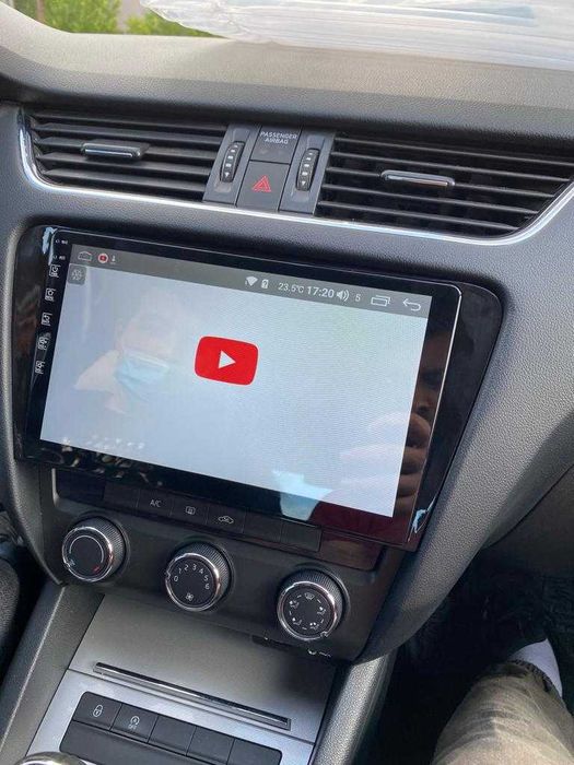 Navigatie Android 14 SKODA OCTAVIA 3 2013+ 1/8 Gb Waze CarPlay CAMERA
