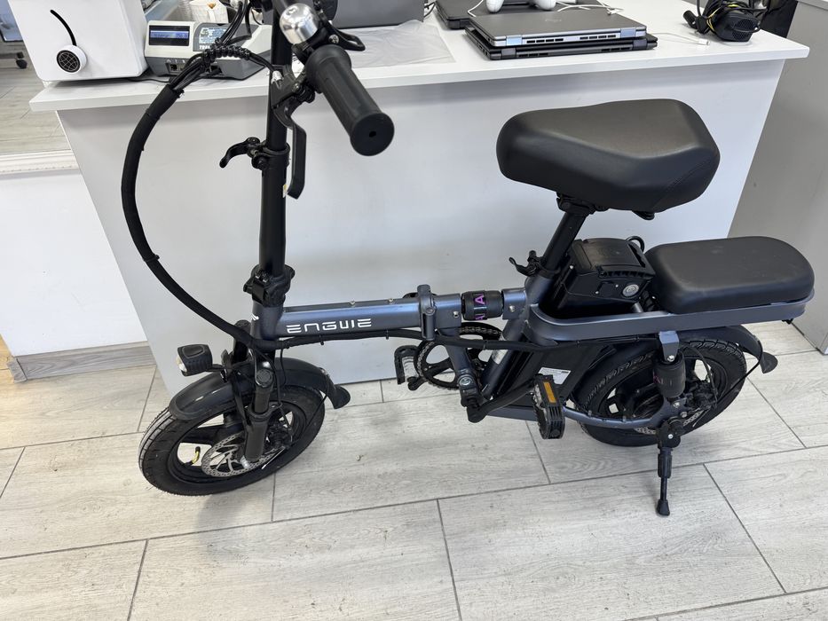 Bicicleta Electrica Pliabila, ENGWE T14, 250W, 25Km/h, 48V-10Ah, 40Km