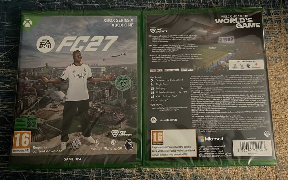 Joc EA Sports FC 27 Xbox Series X / Xbox One, sigilate, pret fix