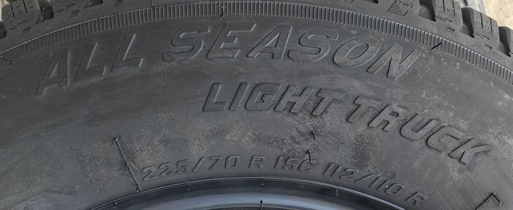 225/70 R15C, 112R, RIKEN (by Michelin) LT, Anvelope all season M+S