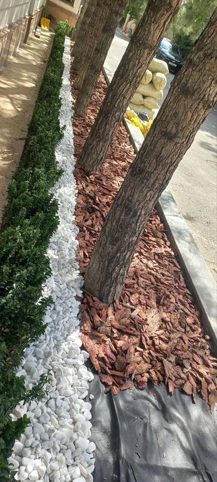 Галька Декоративные/ Камни белое