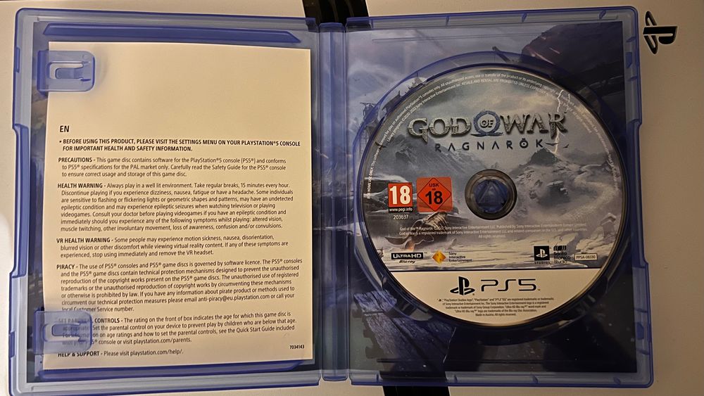 Продавам God of War Ragnarök – PS5