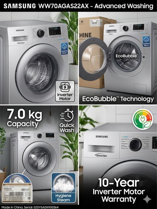 Стиральная машина Samsung 7 кг