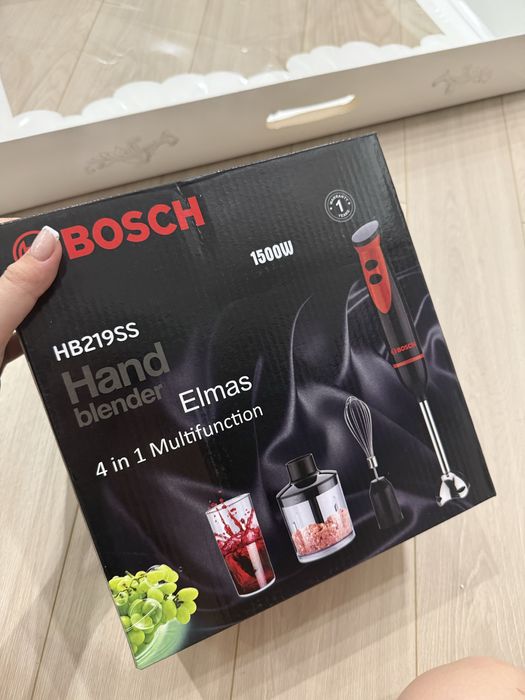 Новый блендер Bosch 4в1