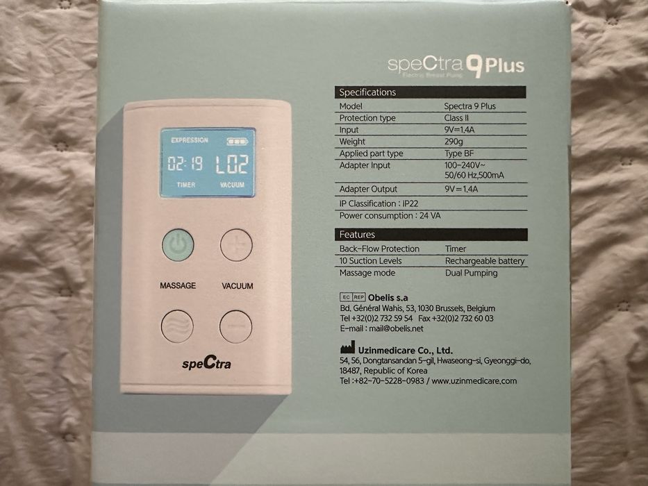 Pompa de san electrica duala 9 Plus, Spectra