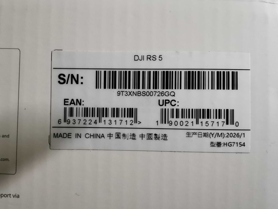 DJI RS 5 Stabilizator Gimbal pe 3 Axe,negru,sigilat