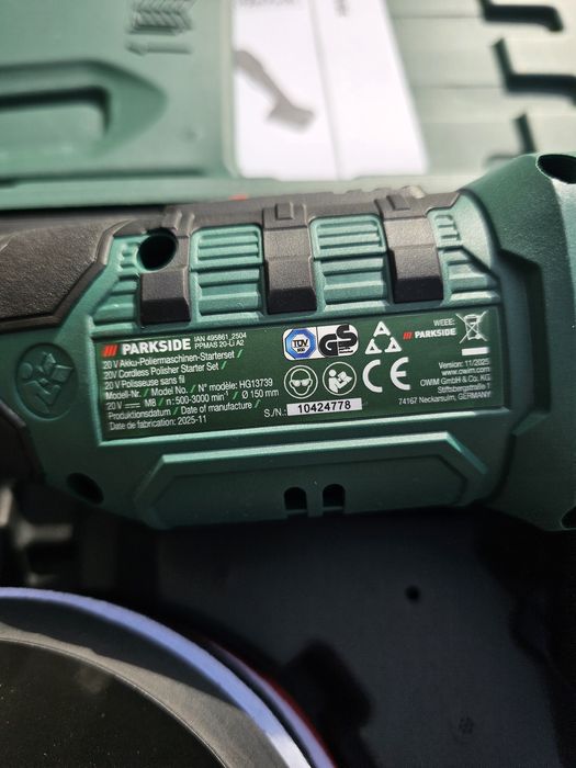 Masina de polisat parkside