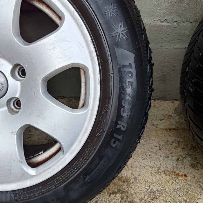 Джанти 5х112 15ки оригинални Ауди с гуми