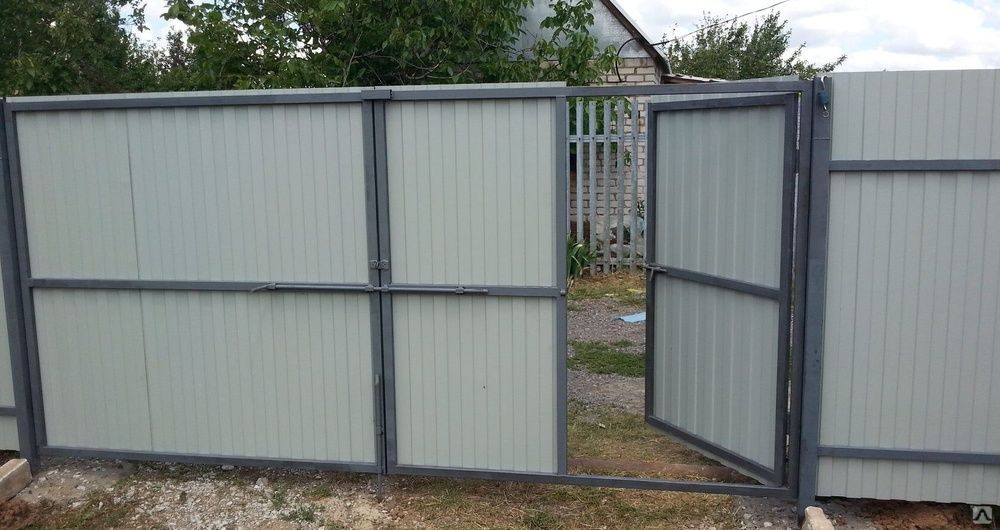 Забор, Ворота сварочные работы.