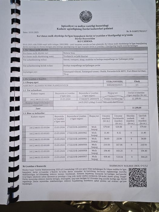 Участка 1 гектар 13 сотик