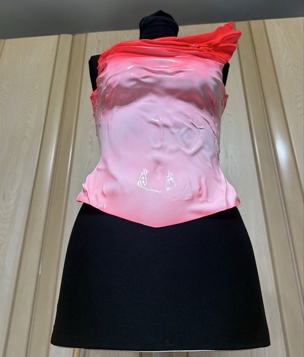 Corset fluorescent handmade – mărimea M