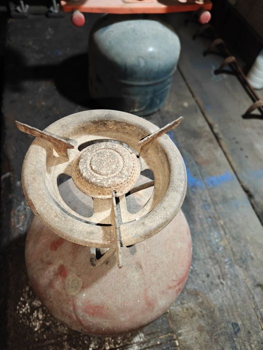 Aragaz de voiaj, cu un arzător, functional