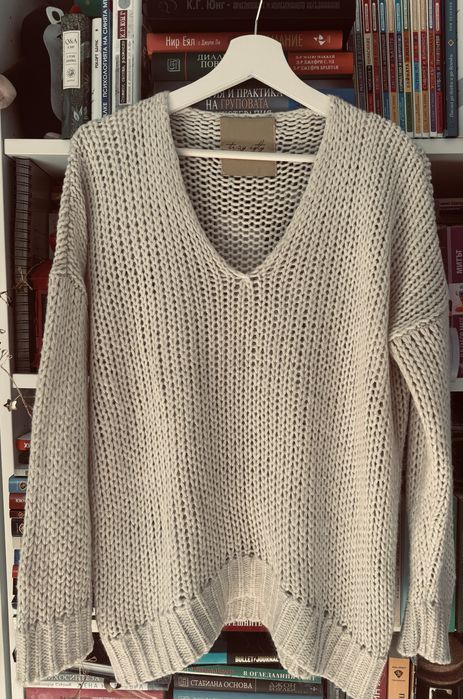 Tizy сладък пролетен пуловер М размер по етикет