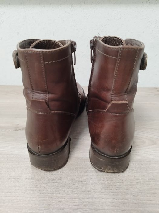 Дамски боти от естествена кожа