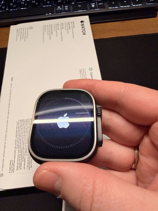 Apple watch ultra 2 black titanium